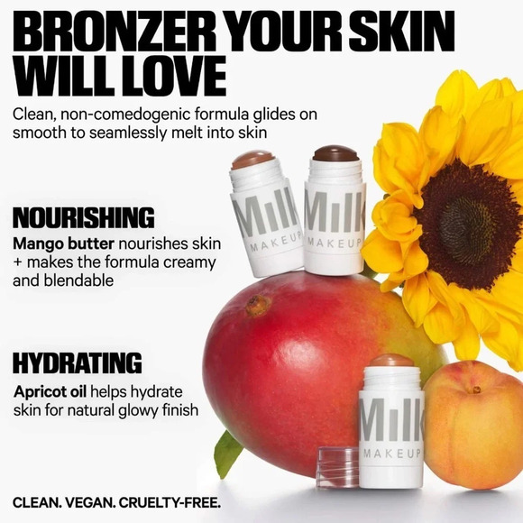 MILK Makeup Matte Cream Bronzer Stick BLITZED 🪞 NEW IN BOX - Picture 5 of 6